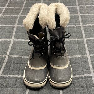 Sorel Waterproof Winter Boots with Faux Fur Lining